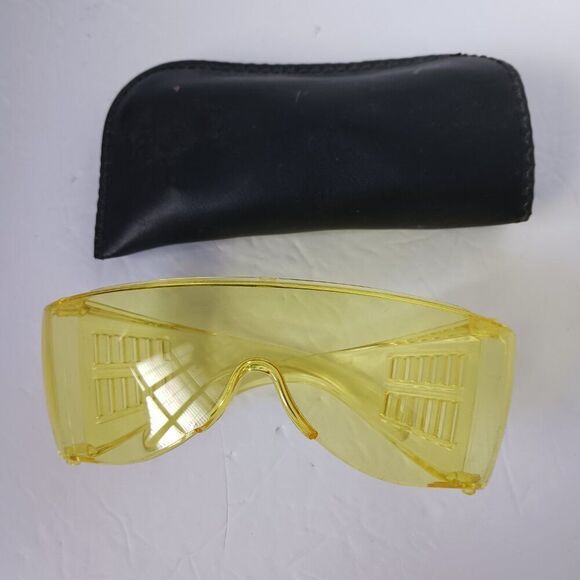 Vintage North Y2K Yellow X-Tray Large Glasses main image 5